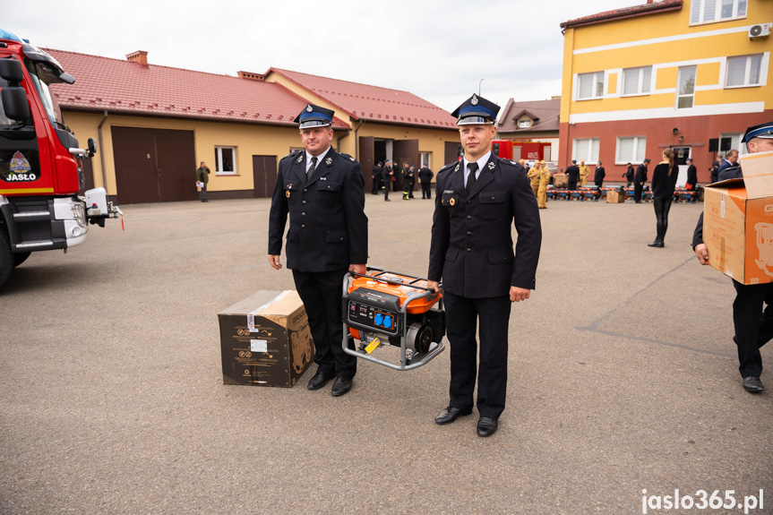 Przekazanie agregatów w Jaśle