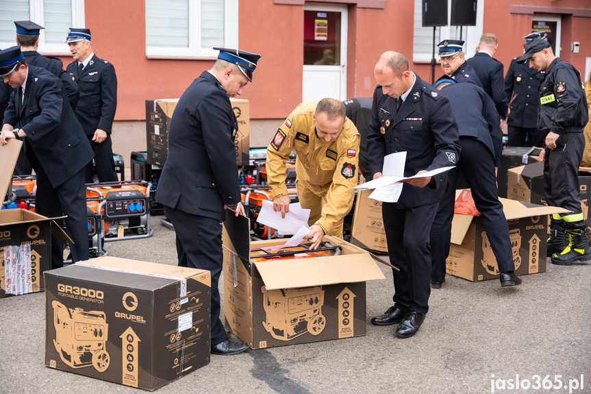 Przekazanie agregatów w Jaśle