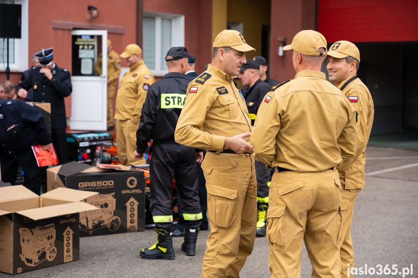 Przekazanie agregatów w Jaśle