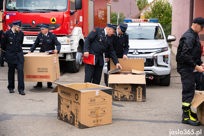 Przekazanie agregatów w Jaśle