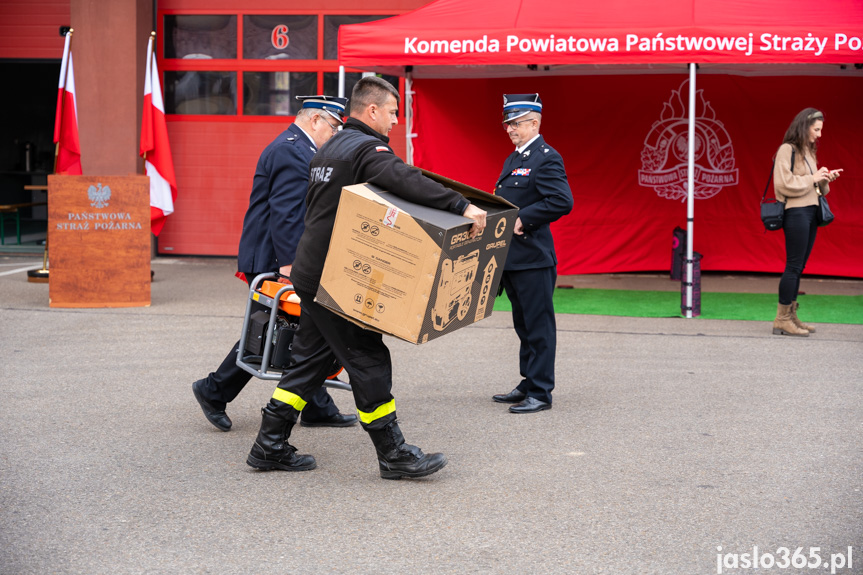 Przekazanie agregatów w Jaśle