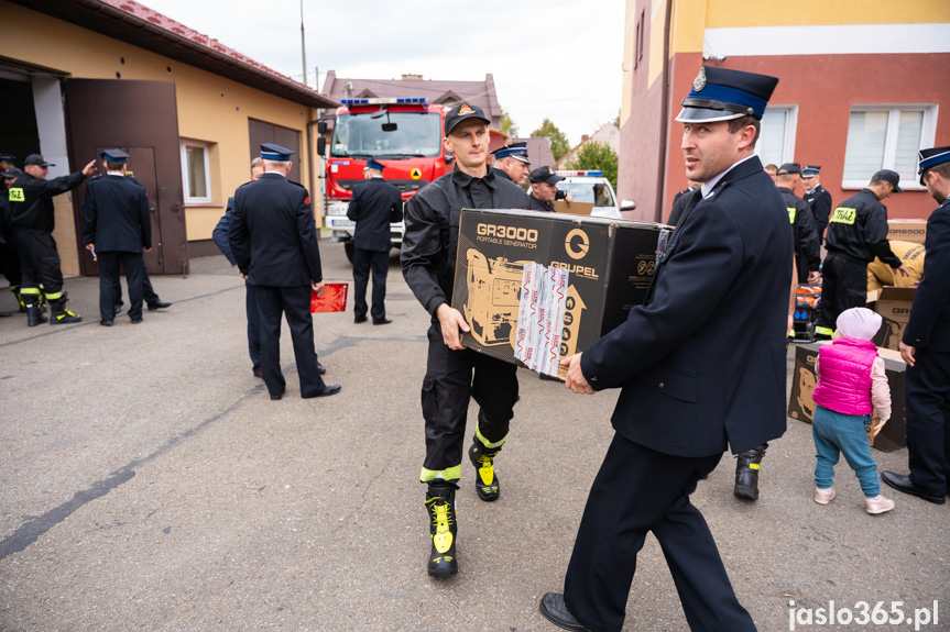 Przekazanie agregatów w Jaśle