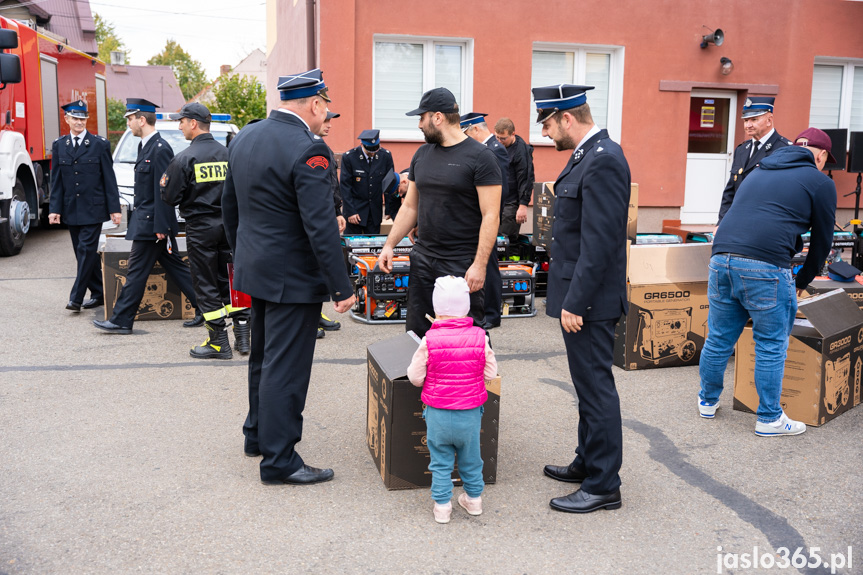 Przekazanie agregatów w Jaśle