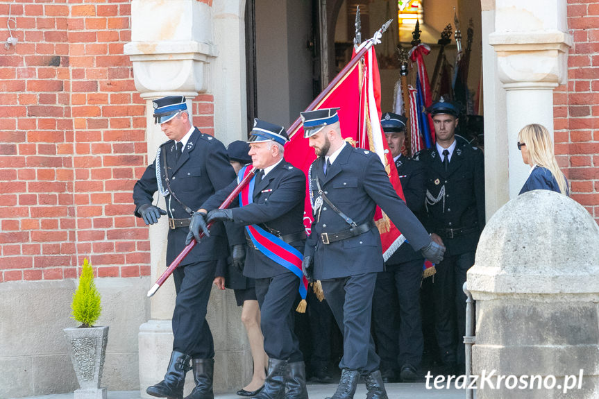 Przekazanie i poświęcenie samochodu dla OSP Miejsce Piastowe