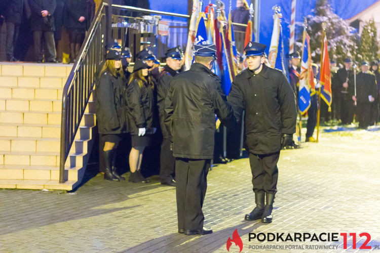 Przekazanie samochodu dla OSP Żarnowiec