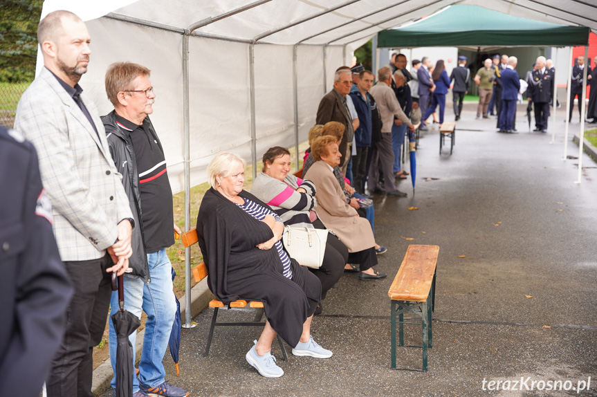 Przy remizie OSP Polanka stanął pomnik św. Floriana