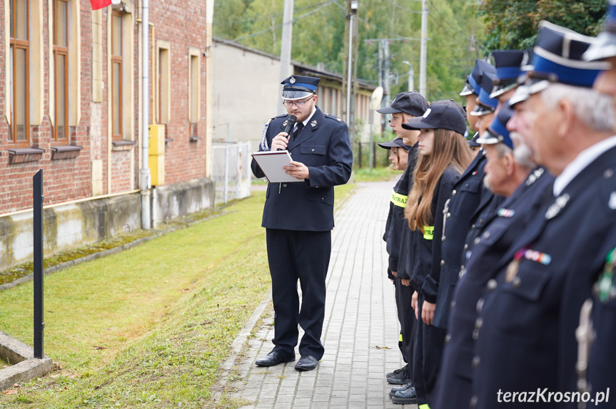 Przy remizie OSP Polanka stanął pomnik św. Floriana