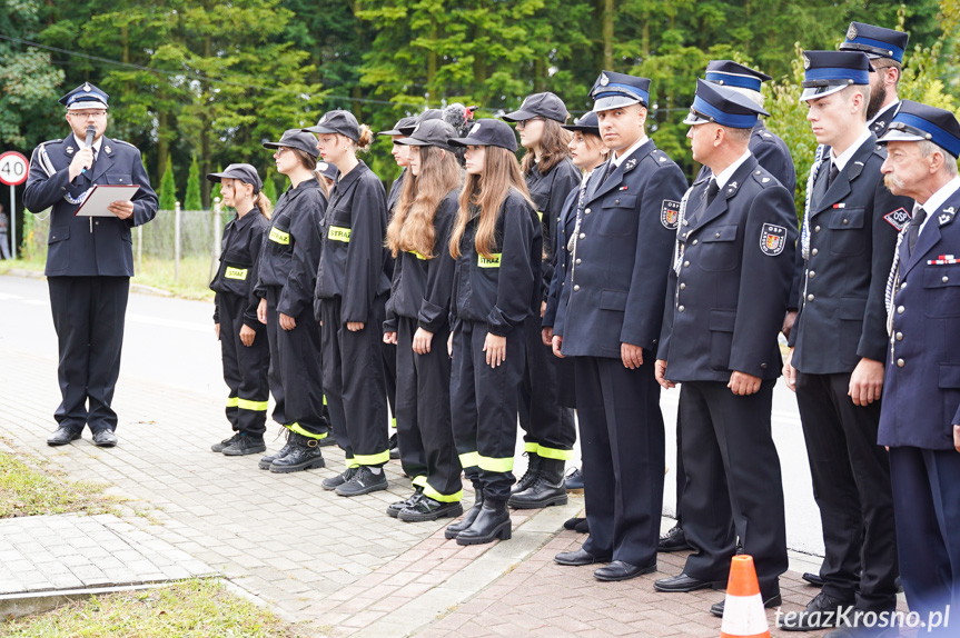 Przy remizie OSP Polanka stanął pomnik św. Floriana