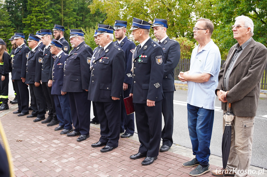 Przy remizie OSP Polanka stanął pomnik św. Floriana