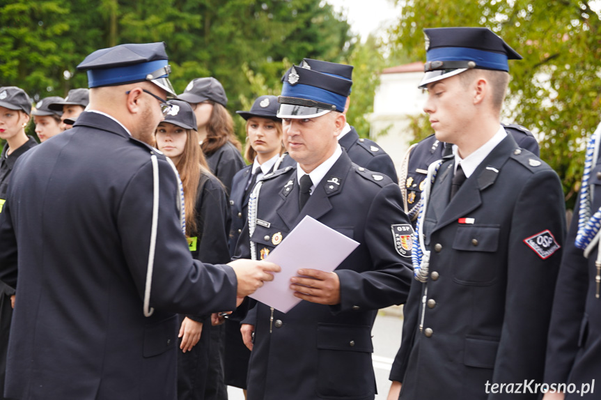 Przy remizie OSP Polanka stanął pomnik św. Floriana