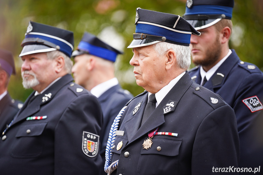 Przy remizie OSP Polanka stanął pomnik św. Floriana