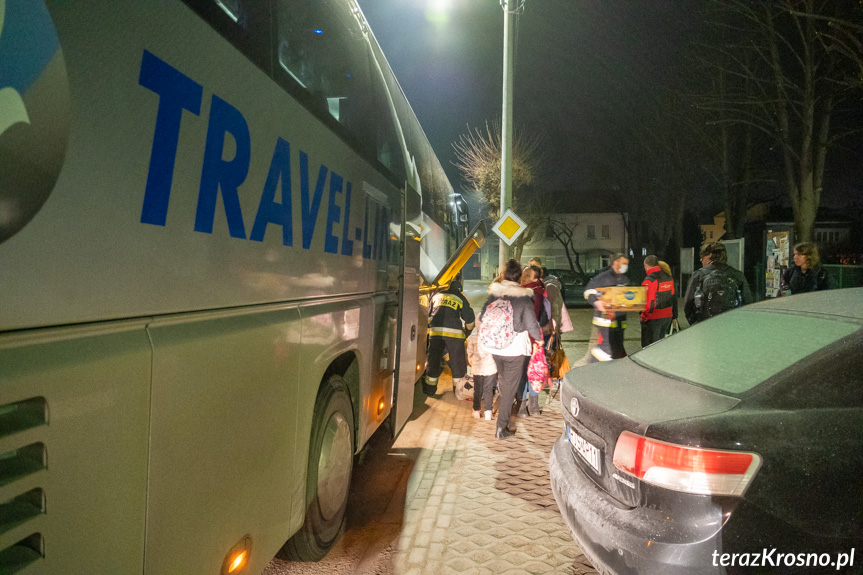 Przyjazd uchodźców z Ukrainy