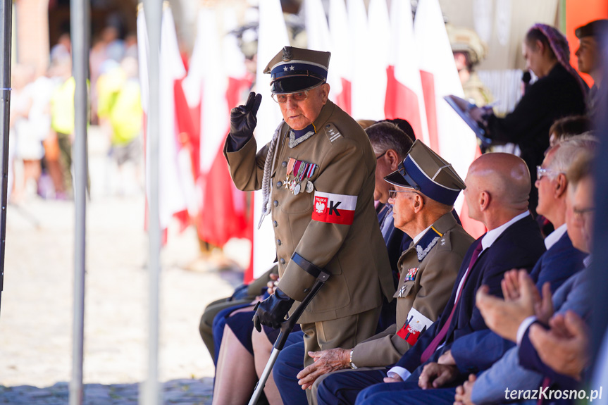 Przysięga żołnierzy WOT w Krośnie