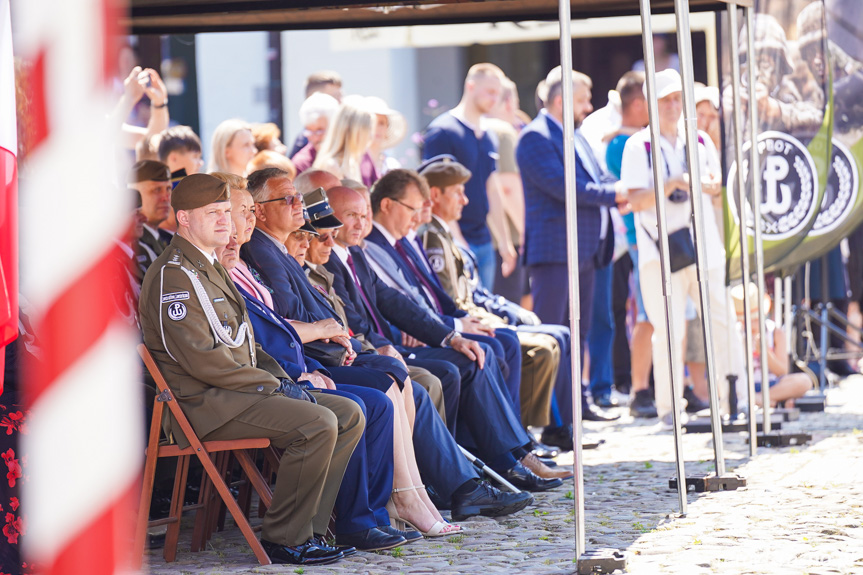 Przysięga żołnierzy WOT w Krośnie