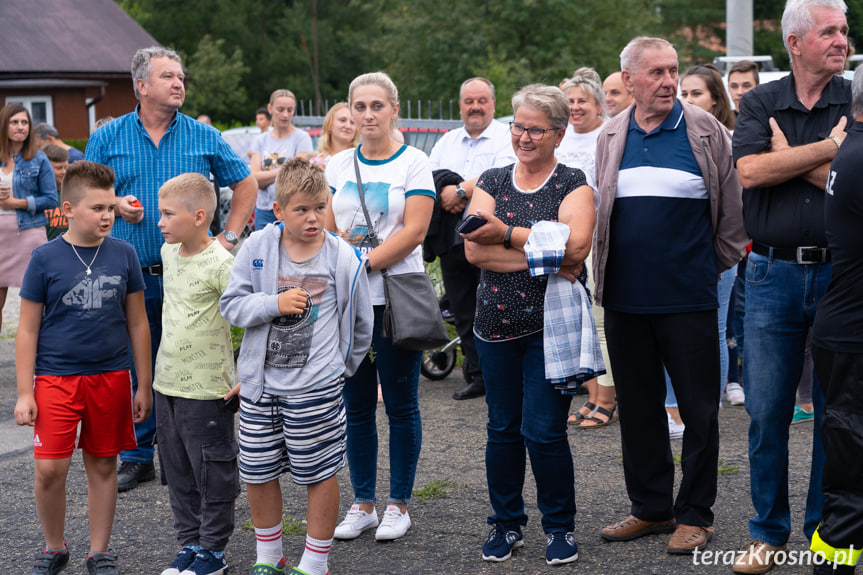 Przywitanie samochodu OSP Żeglce