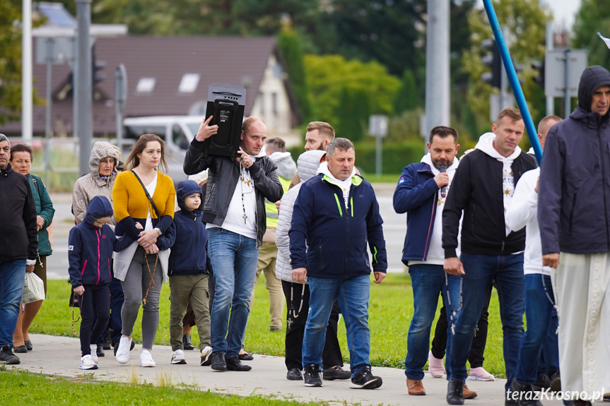 Publiczny różaniec ulicami Krosna