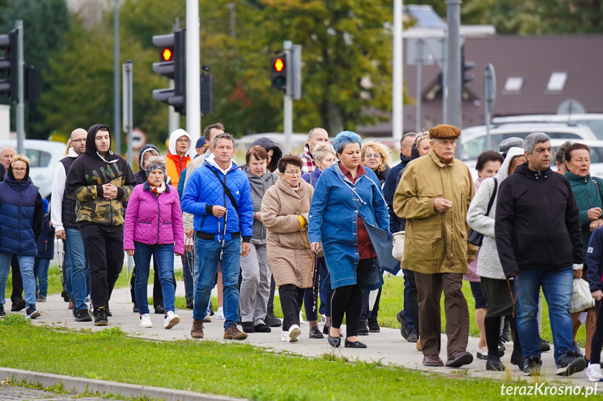 Publiczny różaniec ulicami Krosna