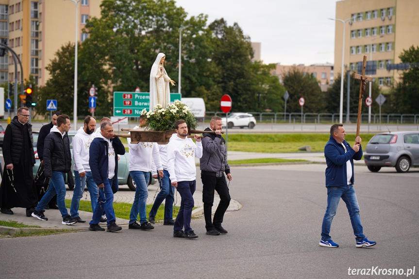 Publiczny różaniec ulicami Krosna