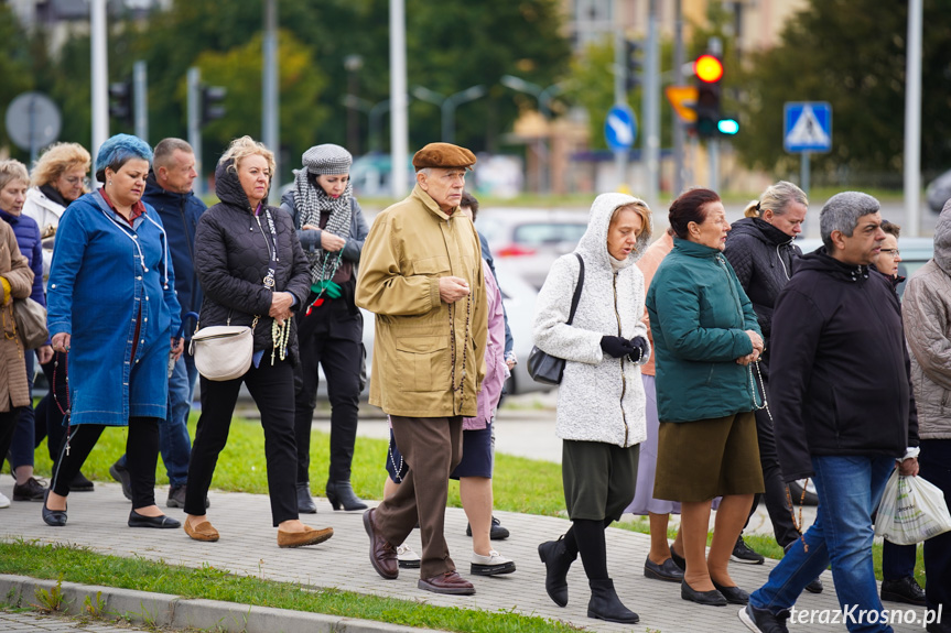 Publiczny różaniec ulicami Krosna