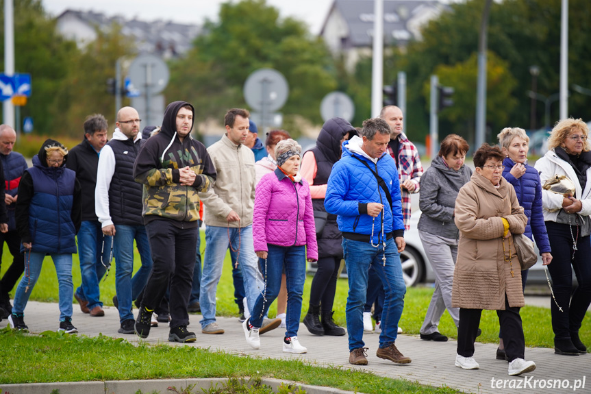 Publiczny różaniec ulicami Krosna