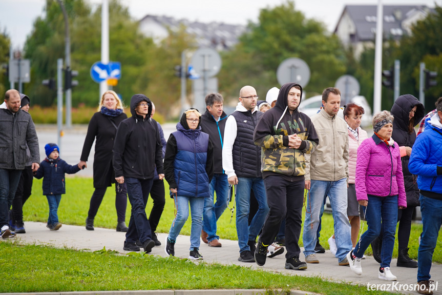 Publiczny różaniec ulicami Krosna