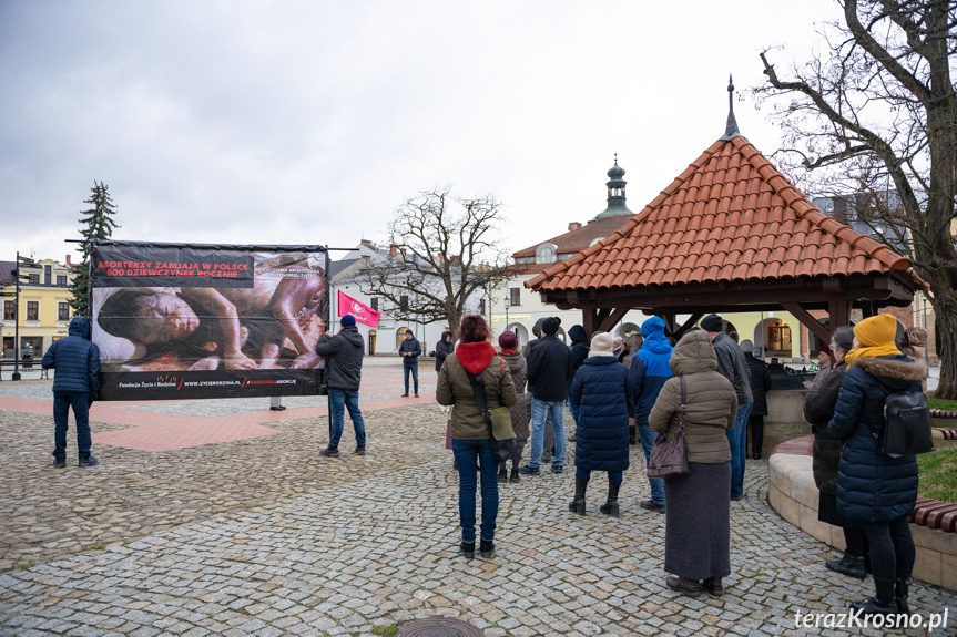 Publiczny różaniec w Krośnie