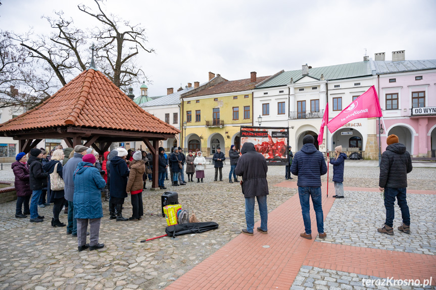 Publiczny różaniec w Krośnie