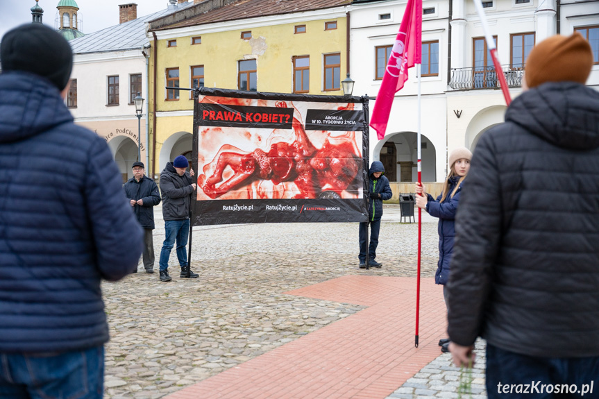 Publiczny różaniec w Krośnie