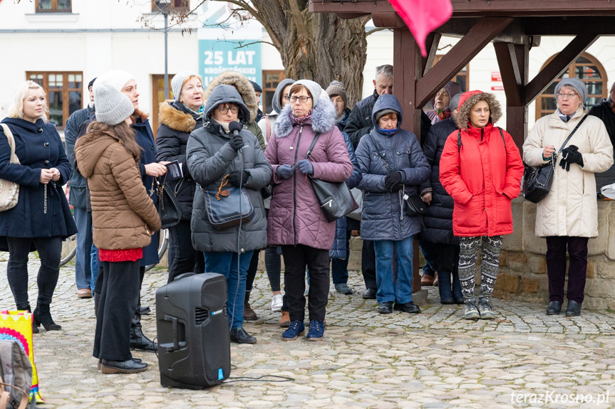 Publiczny różaniec w Krośnie