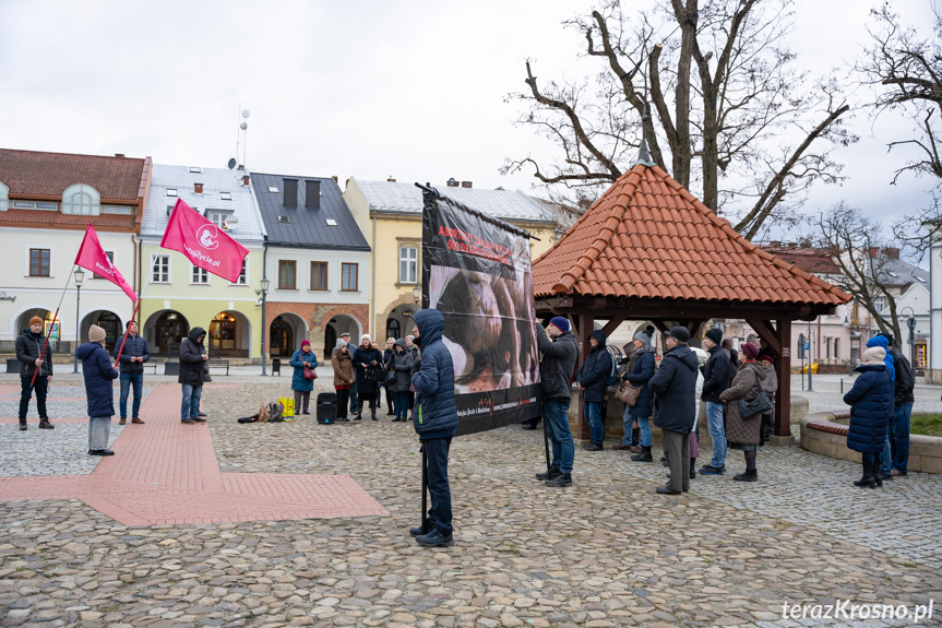 Publiczny różaniec w Krośnie