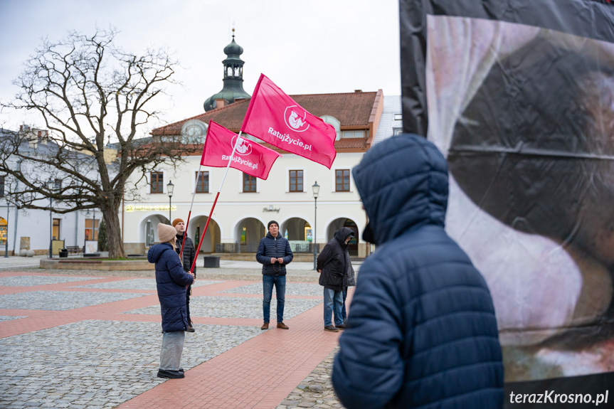 Publiczny różaniec w Krośnie