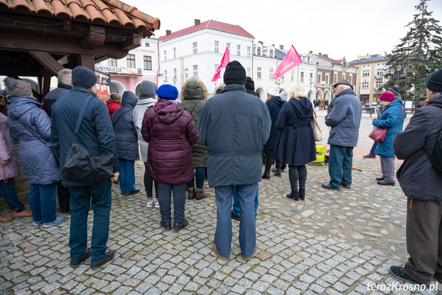 Publiczny różaniec w Krośnie