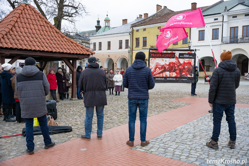 Publiczny różaniec w Krośnie