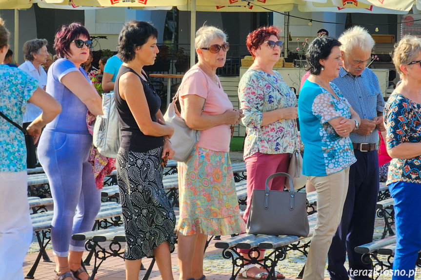 Publiczny różaniec w Krośnie