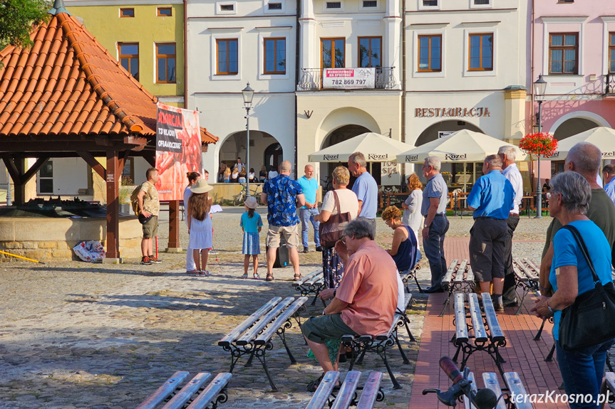 Publiczny różaniec w Krośnie