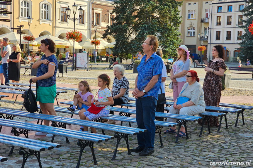 Publiczny różaniec w Krośnie