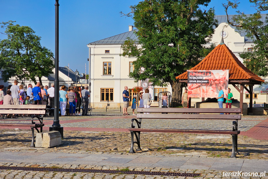 Publiczny różaniec w Krośnie