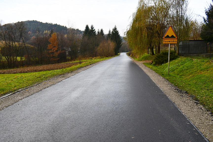 Remont drogi w Pietruszej Woli dobiegł końca