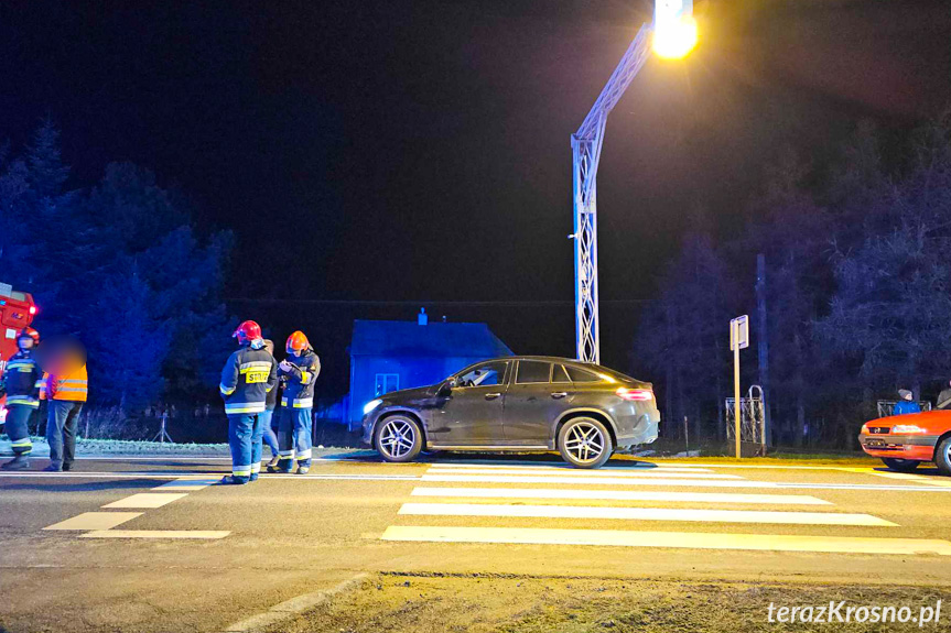 Rogi. Potrącenie pieszego