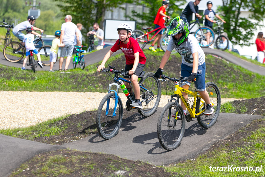 Rowerowy Zawrót Głowy - Otwarcie pumptracku w Miejscu Piastowym