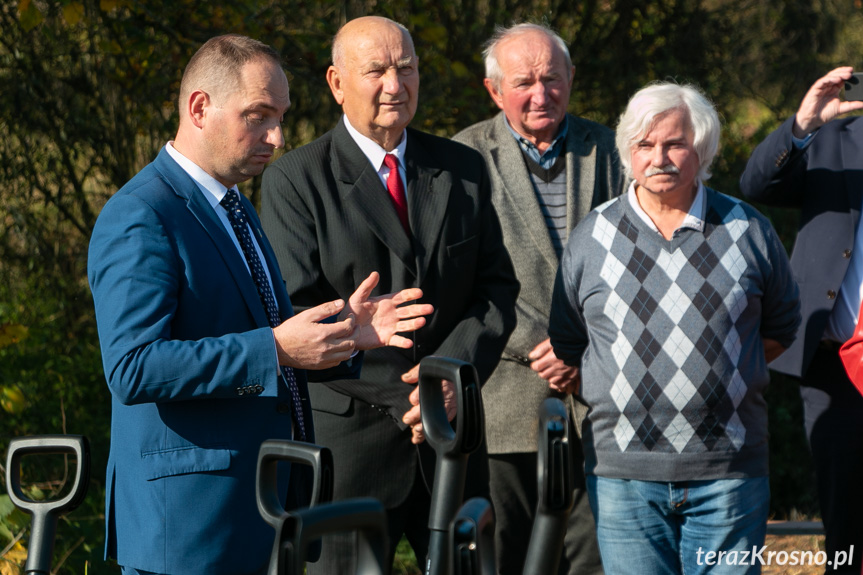 Rozpoczęcie budowy mostu w Łękach Strzyżowskich