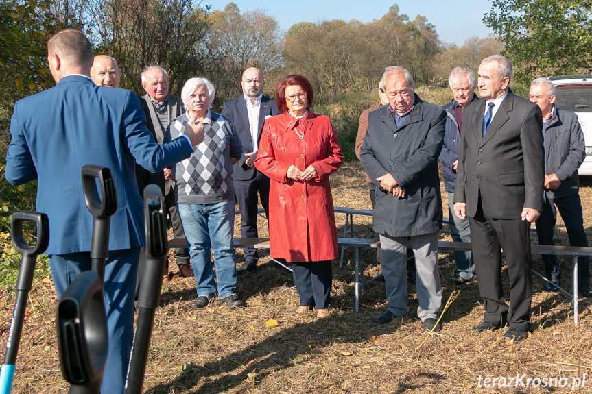 Rozpoczęcie budowy mostu w Łękach Strzyżowskich