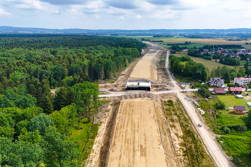 S19 Krosno - Miejsce Piastowe - nowe zdjęcia