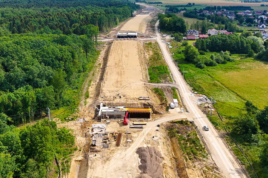 S19 Krosno - Miejsce Piastowe - nowe zdjęcia