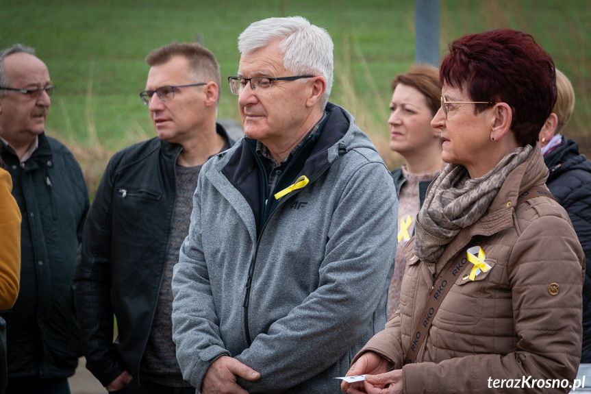 Sadzenie drzew i utworzenie Dębowej Alejki Papieskiej w Dukli