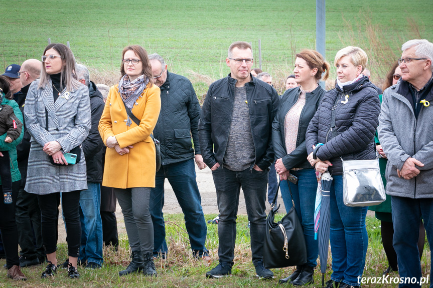 Sadzenie drzew i utworzenie Dębowej Alejki Papieskiej w Dukli