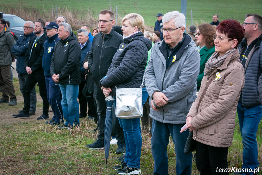 Sadzenie drzew i utworzenie Dębowej Alejki Papieskiej w Dukli