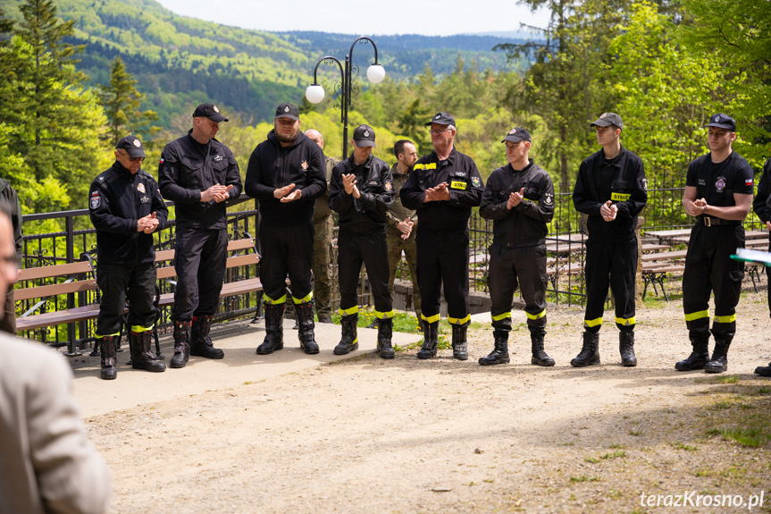 Sadzenie Lasu Pamięci świętego Jana Pawła II