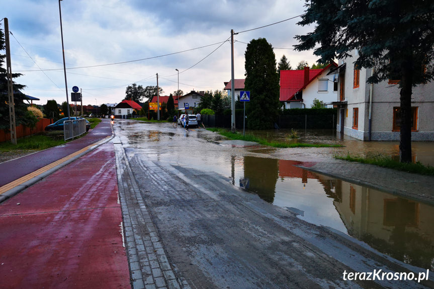 Fatalne skutki ulew w powiecie krosnieńskim