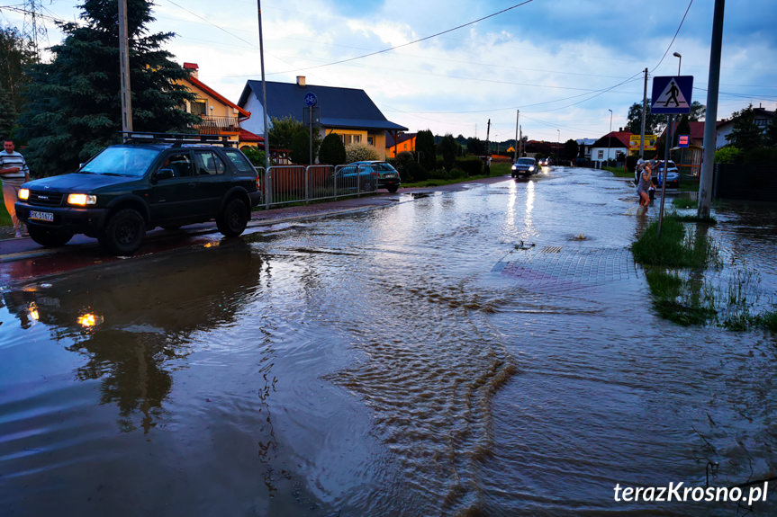 Fatalne skutki ulew w powiecie krosnieńskim